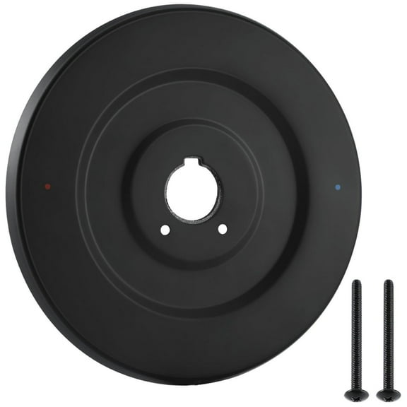 TAPDRA Shower Trim Kit 16090 For Chateau Collection Matte Black Stainless Steel Leak Proof Easy to Replace