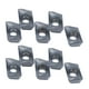 thumbnail image 1 of 10 Uds insertos de fresado portátiles de velocidad de corte rápido CNC insertos de torneado de hombro cuadrados para acero al carbono VoborMX herramienta, 1 of 8