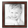 thumbnail image 2 of ArtToFrames 14" x 15" Honors Mahogany Picture Frame, 14x15 inch Brown Wood Poster Frame (WOM-5155), 2 Pack, 2 of 6