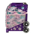 thumbnail image 4 of Zuca 18" Sport Bag - Pink Oasis with 2 Small Utility Pouch (Purple Frame), 4 of 7