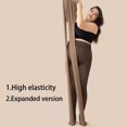 thumbnail image 4 of Lined Winter Tights Women Thermal Warm Pantyhose Thick Sheer Leggings Squat Proof Leggings for Women plus Size Petite Leggings for Women 3x Work Leggings Maternity Outfit Lift Leggings for Women, 4 of 8