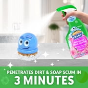 Scrubbing Bubbles Disinfectant Bathroom Shower & Tub Cleaner Grime Fighter Spray, Floral Fusion, 32 oz