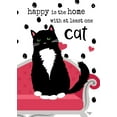 thumbnail image 2 of Mollie B. 18x24 White Modern Wood Framed Museum Art Print Titled - At Least One Cat, 2 of 4
