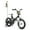 Black, variant on JOYSTAR Little Daisy 12 Inch Kids Bike with Basket Bike Streamers Toddler Cycle Bikes, Fuchsia