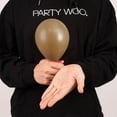 thumbnail image 2 of Globos PartyWoo, color café, 5 pulgadas, 50 unidades, para decoración, 2 of 7