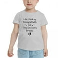 thumbnail image 2 of I don't think my Mommy & Daddy took Social Distancing Seriously Funny Toddler T Shirts for Boys Girls (Gray, Youth L), 2 of 5