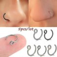 thumbnail image 1 of Stainless Steel Nose Ring Nail False Nose Ring, 1 of 1