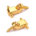 thumbnail image 3 of BRIGHTFUFU 2Sets Golden Roller Style String Tree for Electric Guitar Lightweight Metal with Longer String Life Features, 3 of 7