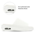 thumbnail image 2 of Pennysue Women's Knit Platform Sandals White Slide Sandals With Air Cushion 10M, 2 of 6