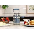 thumbnail image 2 of Henning Lee Manual Glass Butter Churner with Jar, 32 Ounce, Blue, 2 of 3