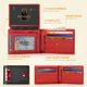 thumbnail image 2 of Cartera RUNBOX RFID de piel para hombre y mujer con 2 ventanas de identificación, 2 of 7