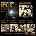 thumbnail image 3 of AMYET 1000W Electric Bike, 20" Fat Tire Ebike 28MPH 48V 15Ah E-Mountain Bicycles UL2849 Purple, 3 of 10