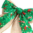 thumbnail image 5 of 12Pcs/set Christmas Decoration Bow for Christmas Trees,Christmas Mini Burlap Plaid Bow for Gift Boxes,Decorative Bow Christmas Hanging Bow for Indoor Outdoor Party Xmas Decor, 5 of 8