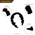 thumbnail image 3 of 2 diademas para mujer, diadema anudada, banda para el pelo de yoga, accesorios para el pelo para mujeres y niñas, 3 of 5