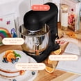 thumbnail image 4 of Beautiful 5.3 Qt Stand Mixer, Black Sesame with Flat Beater, Dough Hook, Balloon Whisk, 4 of 18