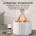 thumbnail image 5 of shaofei Campfire Flame Fire Diffuser, Bonfire Aromatherapy Essential Oil Diffuser, 250ml Wood Cool Mist Humidifier for Home,Bedroom,Office, Remote Control, Auto Shut-Off, Night Light, Gift (Black), 5 of 5
