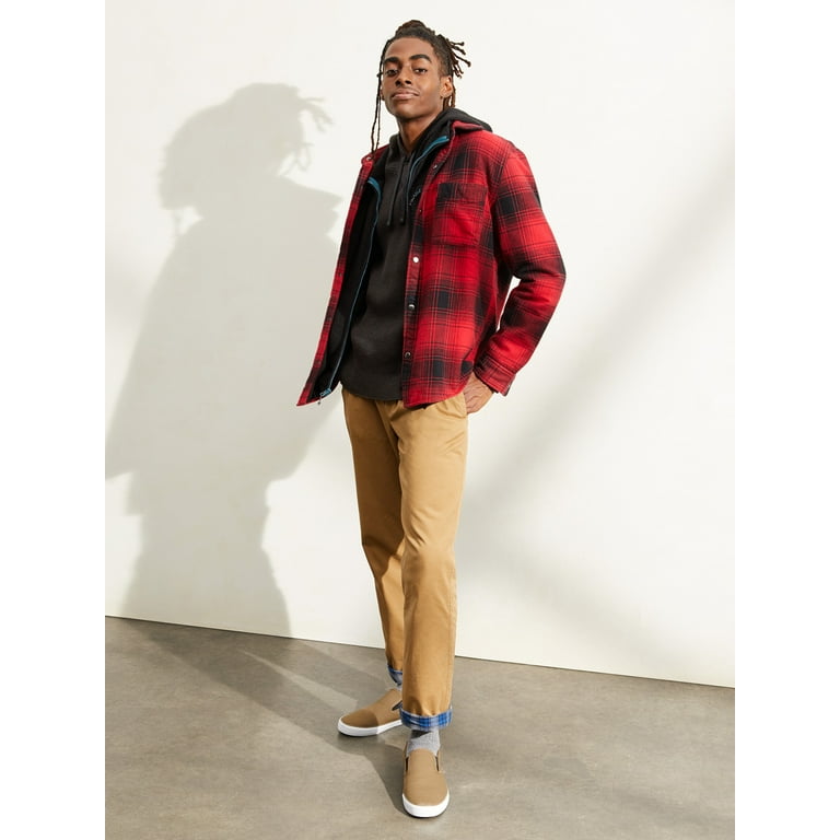 flannel lined utility jacket