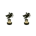 thumbnail image 4 of Transemion Stainless Steel Classic Pattern Candle Holders With Vivid Images For Halloween Decor Spooky E 2Set, 4 of 6