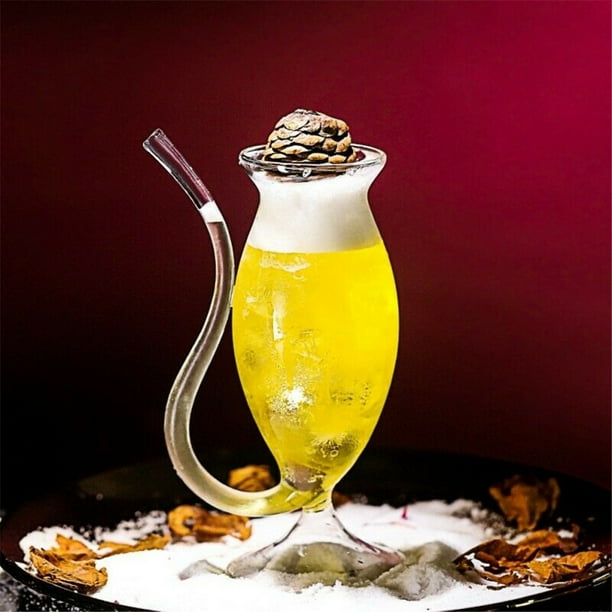 Fiudx Copa de Vino y Whisky, Diseño Resistente Al Calor, Base de Succión Única, Reduce La Oxidación, Realza Los Sabores, Ideal para Oporto y Vinos de Postre, Elegante Taza para Té y Leche, 200-320 Ml