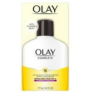 OLAY Complete UV 365 Daily Moisturizer Broad Spectrum SPF 15, Combination/Oily 6 oz (Pack of 4)