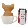 thumbnail image 6 of Realistic Tan Chihuahua Dog in Teacup Statue 5.75"H Pet Pal Chihuahuas Decor, 6 of 6