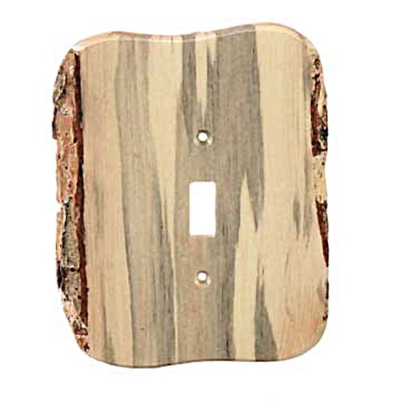 Sierra Lifestyles Rustic - 1 Toggle Finished Switchplate Cover