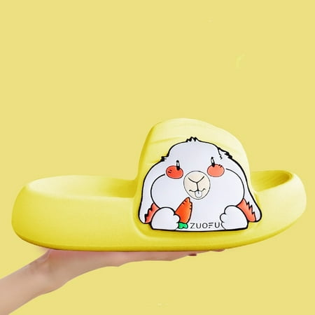 

PIKADINGNIS Thick Sole Men Slippers Sense of Luxury Personality Graffiti Slides Bathroom Beach Indoor Sandals 2022 Summer Couple Cool Woman