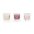 thumbnail image 3 of Yankee Candle Love is in the Air 3 Mini Candles Valentine Gift Set -  Fresh Cut Roses, Chérie Lollipop, and Caramel Kiss 1.3 oz each, 3 of 4
