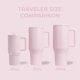thumbnail image 4 of HydroJug Traveler - Botella de agua con asa y pajita abatible - Cabe en portavasos, vaso resistente a fugas, reutilizable, aislado, de acero inoxidable y base de goma - Regalos para mujeres y hombres, 4 of 4