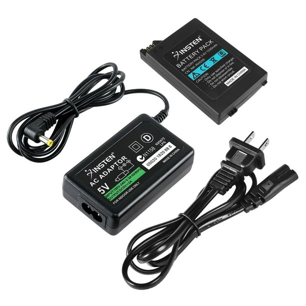 For PSP 2000 and 3000 Rechargable Battery Pack and Charger Kit Set for