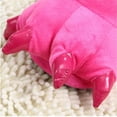 thumbnail image 6 of Children Warm Monster Claw Plush Slippers Slip On Indoor Non Slip House Slippers Boys Girls Daily Wear Halloween Party Footwear, 6 of 8
