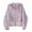 1Light Purple, variant on Women's Lightweight Hooded Sun Protection Jacket Full Zip Casual Windbreaker with Pockets,L