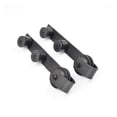 thumbnail image 3 of Black Carbon Steel Sliding Barn Door Hardware Set For Glass Door Modern Interior Glass Sliding Door Track Kit ,Easy to Carry, 3 of 6