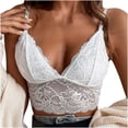 thumbnail image 1 of LSLJS Women Spaghetti Strap Tank Tops Fashion Women's Lace Stitching Crop Suspender V-Neck Suspender Tank Top, 1 of 3