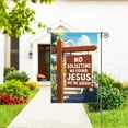 thumbnail image 4 of As For Me And My House We Will Serve The Lord Garden Flag, Funny Scripture Yard Flag for Outside, Bible Verse Flag, Christian Yard Sign Home Decor, Religious Housewarming Gifts, 4 of 6