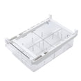 thumbnail image 2 of Square Refrigerator Storage Box Reusable Plastic Kitchen Food Fruit and Vegetable Fresh Keeping Case with Cover - Eight Grids, 2 of 2