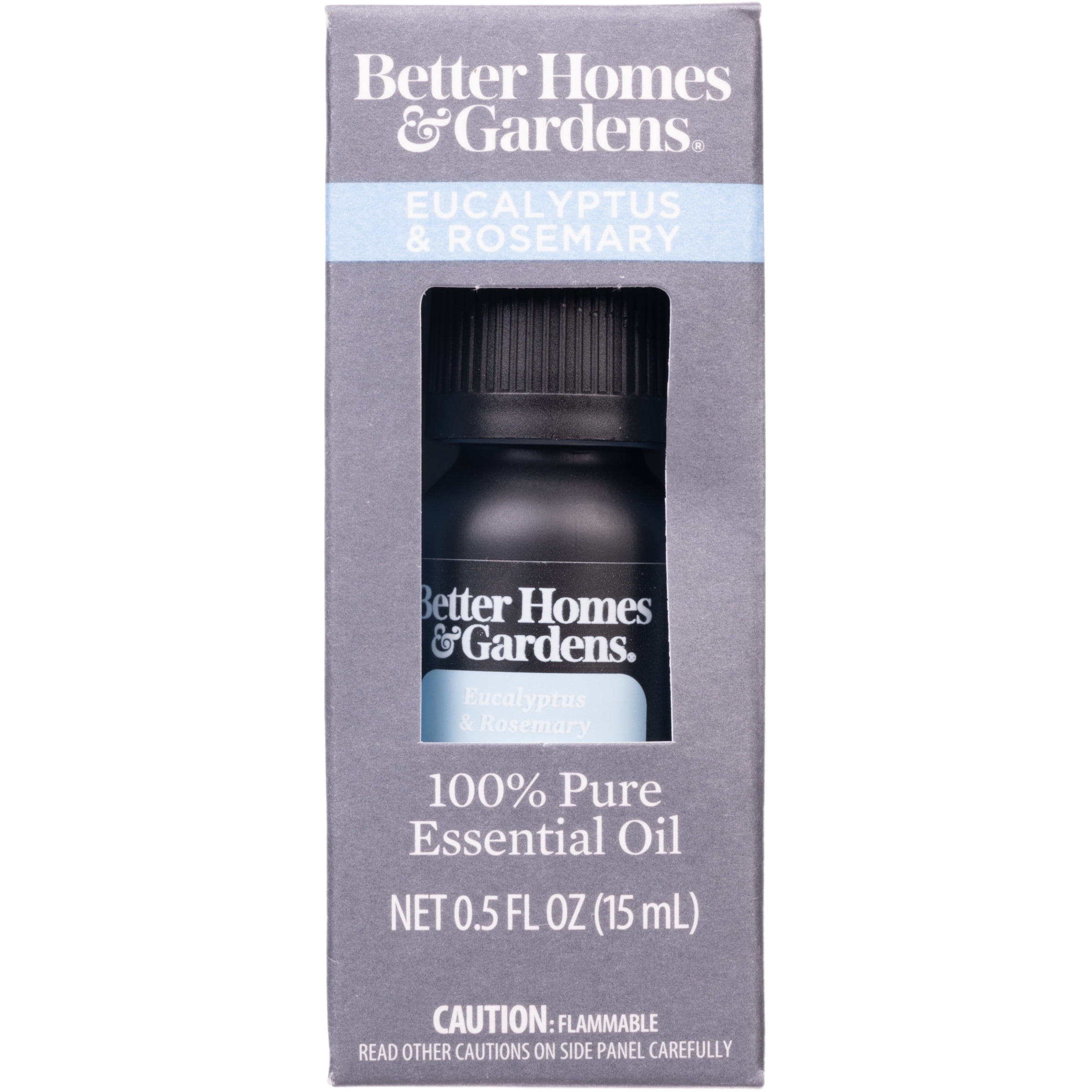 (4 pack) Better Homes & Gardens 100% Pure Essential Oil: Eucalytpus & Rosemary, 15mL