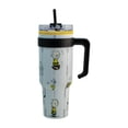 thumbnail image 2 of Termo Alto Doble Pared con Asa y Popote, Snoopy & Charlie Brown “Peanuts Since 1950”, Edición 75 Aniversario, Termo Metalizado Rosa, Capacidad 1. 2 L, 2 of 7