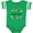 Football Green and White, variant on Inktastic Gigis Girl Bright Flowers Girls Baby Bodysuit