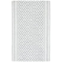 SAFAVIEH Capri Francis Geometric Area Rug, Ivory/Grey, 8' x 10'