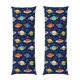 thumbnail image 1 of Balery Planets and Stars Funda Protectora para Almohada Corporal de Algodón Hipoalergénico con Cierre(55 x 21 pulgadas), Almohadas No Incluidas, 1 of 7