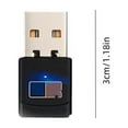 thumbnail image 2 of MiNi AC600M USB Wireless WiFi Network Adapter for PC Laptop Compact Portable Design High Speed 600Mbps Transmission Band Connectivity Easy Setup Compatible with Multiple Windows OS Versions, 2 of 2
