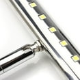 thumbnail image 3 of Espejo de lámpara LED perfecl maquillaje iluminación frontal Faro lámpara de pared de ahorro de energía Acero inoxidable 55cm 7W cálido, 3 of 4