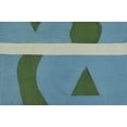 thumbnail image 4 of Casavani Handwoven Blue Cotton Dhurrie Bed Room Living Room Dining Room Kitchen Carpets 9x15 feet, 4 of 5