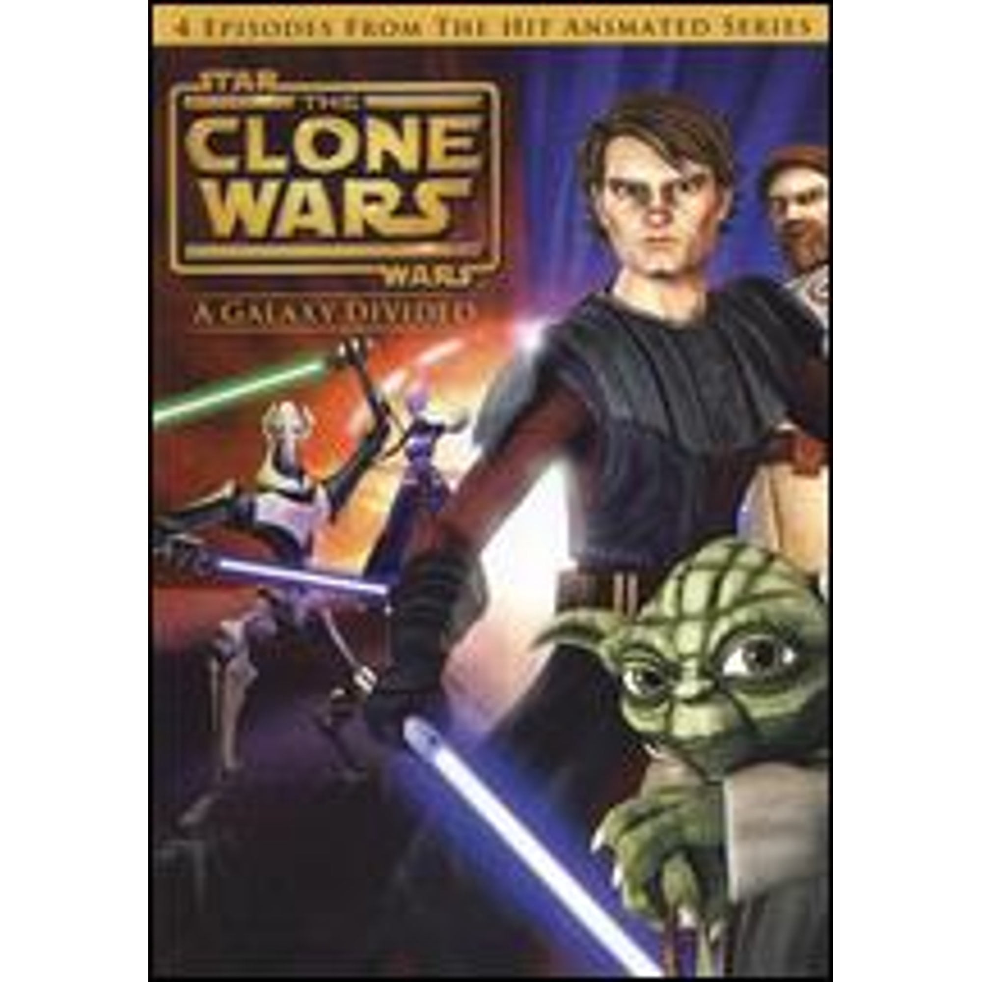 Warner Bros., Star Wars: The Clone Wars - A Galaxy Divided, DVD