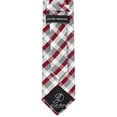thumbnail image 4 of Scott Allan Collection Burgundy & Gray Tie for Men | Standard Size 3.3" Adult Necktie, 4 of 6