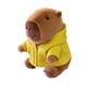 thumbnail image 2 of Toy de peluche de Capybara para niñas, decoración de la habitación de los niños lindo cómodos regalos de muñecas de peluche de peluche suave Capybara, amarillo, 2 of 8