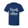 thumbnail image 2 of Wild Bobby Beauty From Ashes Isaiah 61:3 Inspirational/Christian Men Graphic Tee, Royal, 5X-Large, 2 of 5
