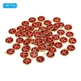thumbnail image 3 of Uxcell Letter Charm K, 60Pcs Double Sided Alphabet Initial Charm Pendants Beads Red, 3 of 6