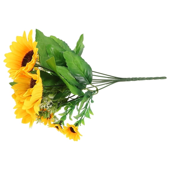 Alasum Elegant Artificial Sunflower Bouquet Stems for Home, Living Room, Wedding and Event Decoration